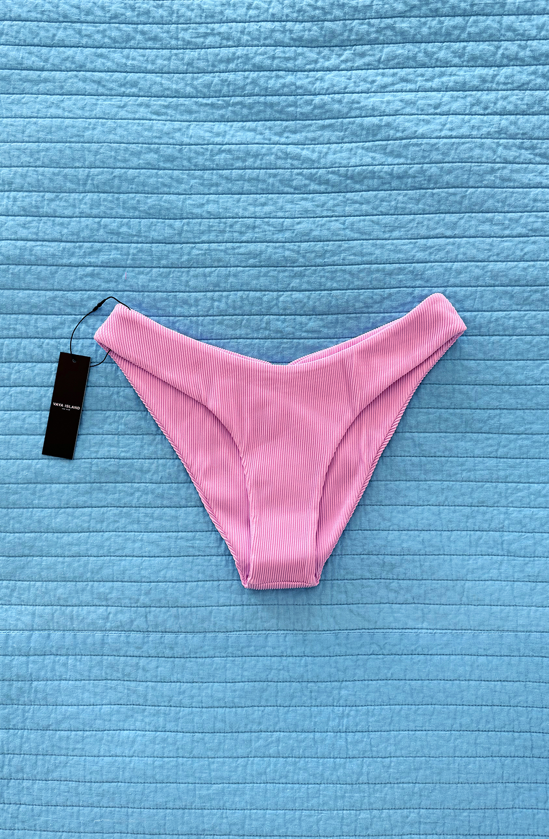 Cleo Bottom (Lilac Ribbed)