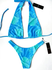 Marley Reversible Top (Blue/Turquoise Tie Dye)