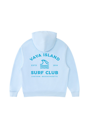 Vaya Island Embroidered Surf Club Hoodie (Blue)