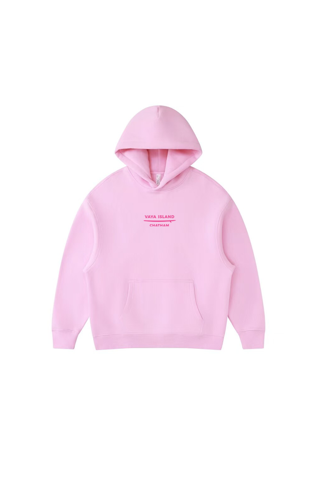 Vaya Island Embroidered Surf Club Hoodie (Pink)