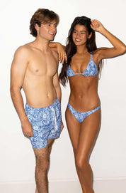 Mens Swim Trunks (Tahiti Tides)