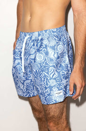 Mens Swim Trunks (Tahiti Tides)