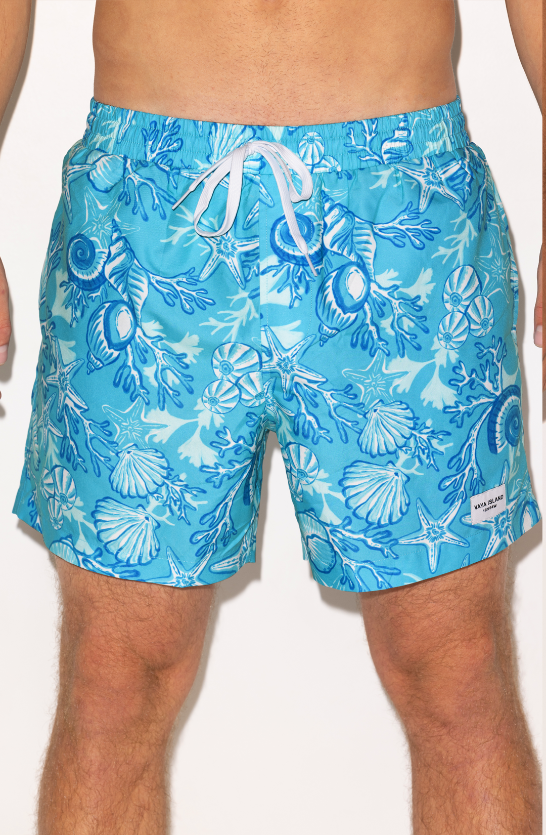Mens Swim Trunks (Blue Lagoon)