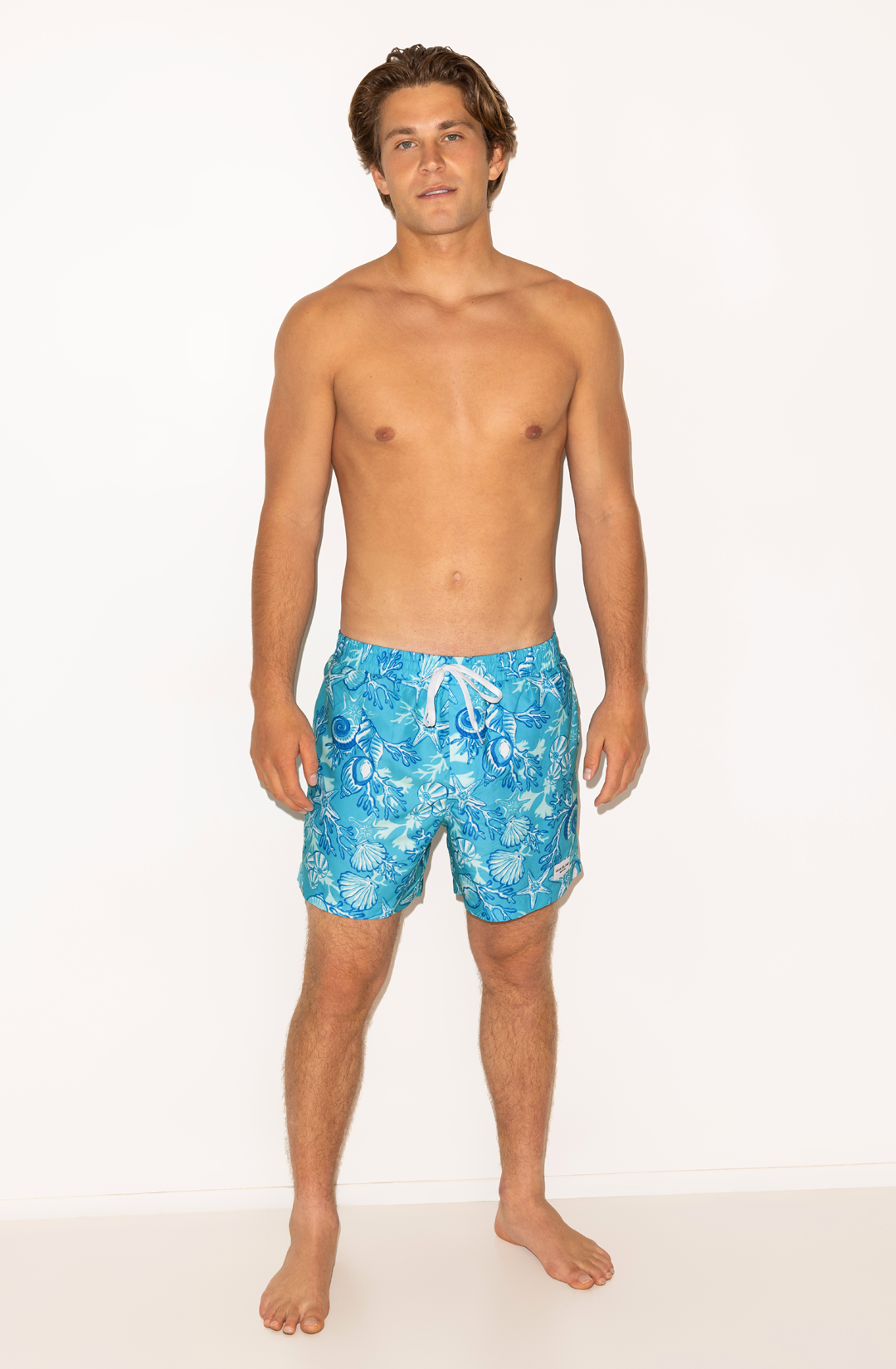Mens Swim Trunks (Blue Lagoon)