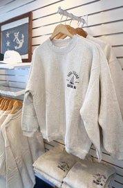 Unisex Vintage Embroidered Flagship Crewneck