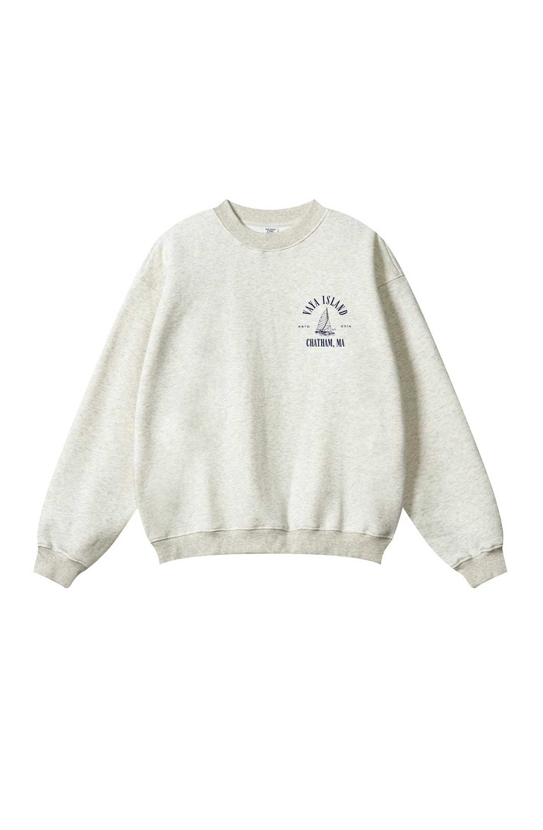 Unisex Vintage Embroidered Flagship Crewneck