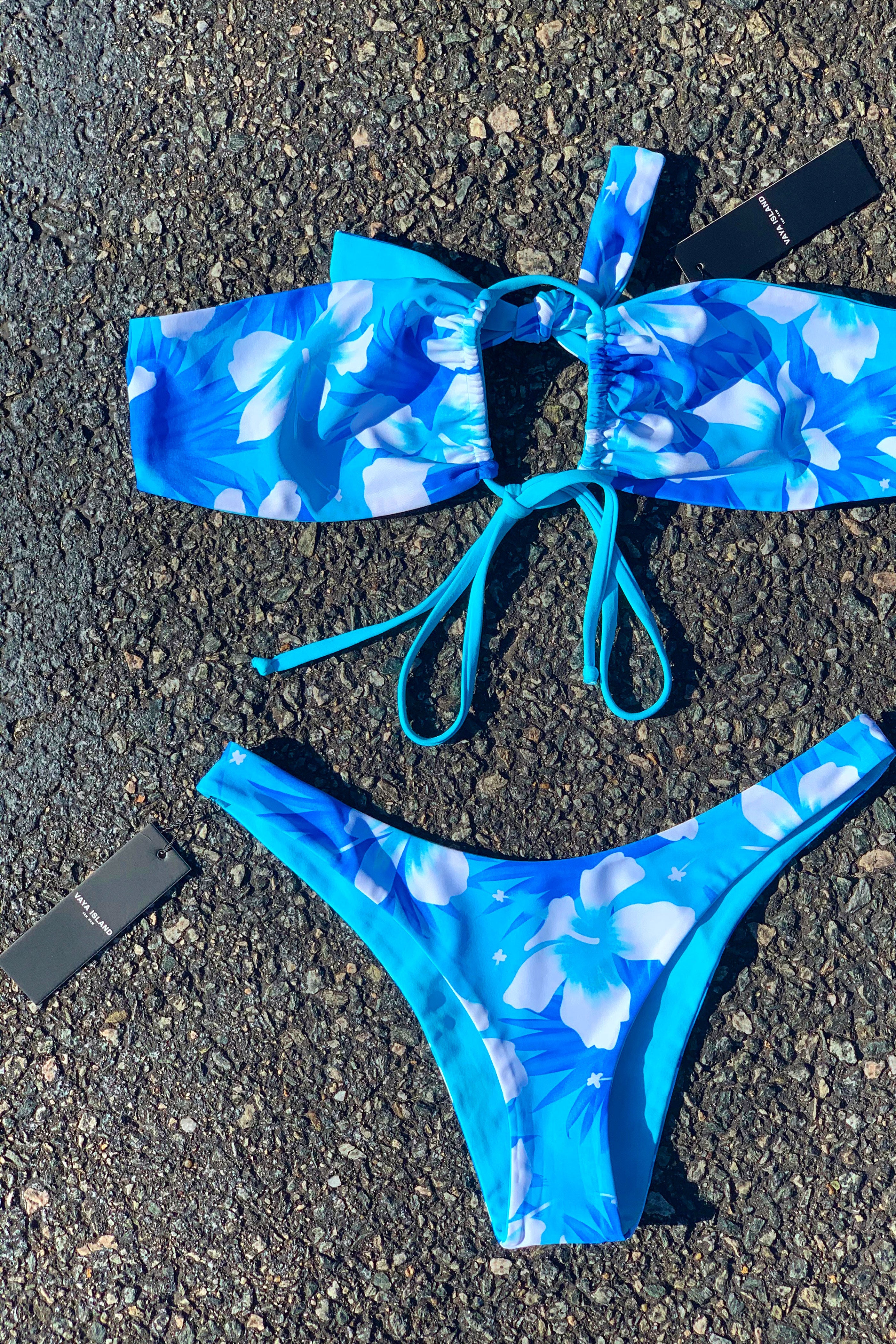 Cove Reversible Bottom (Monaco/Sky)