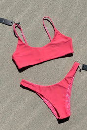 Cove Reversible Bottom (Cayman/Pastel Red)