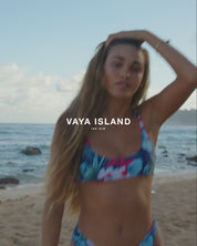 Oasis Reversible Top (Cayman/Pastel Blue)